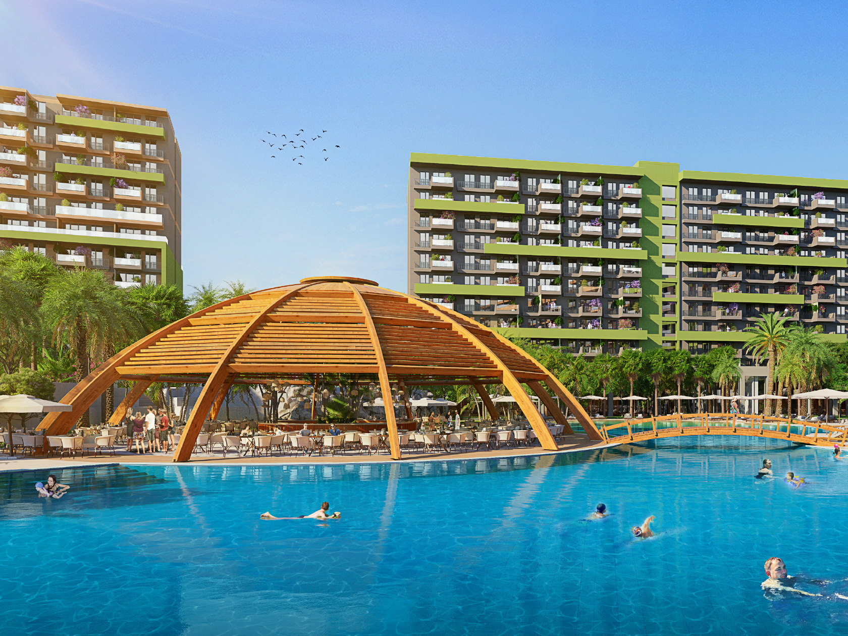 Sur Yapı Tatil Evleri Antalya’da Yeni Güne Merhaba 