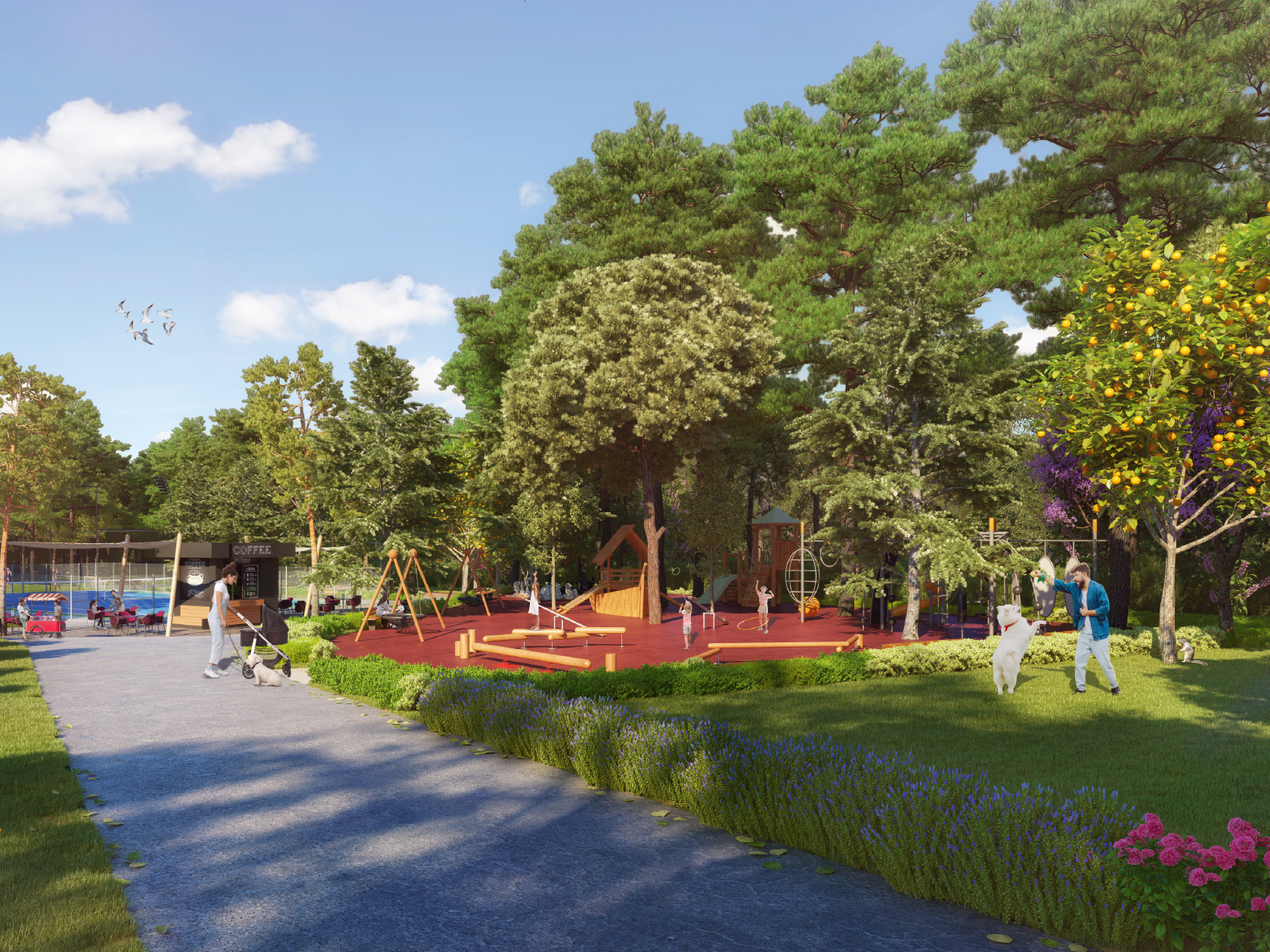 Projede Açık Alanlar Nasıl Kurgulandı? Yürüyüş ve Bisiklet Yolları Rehberi