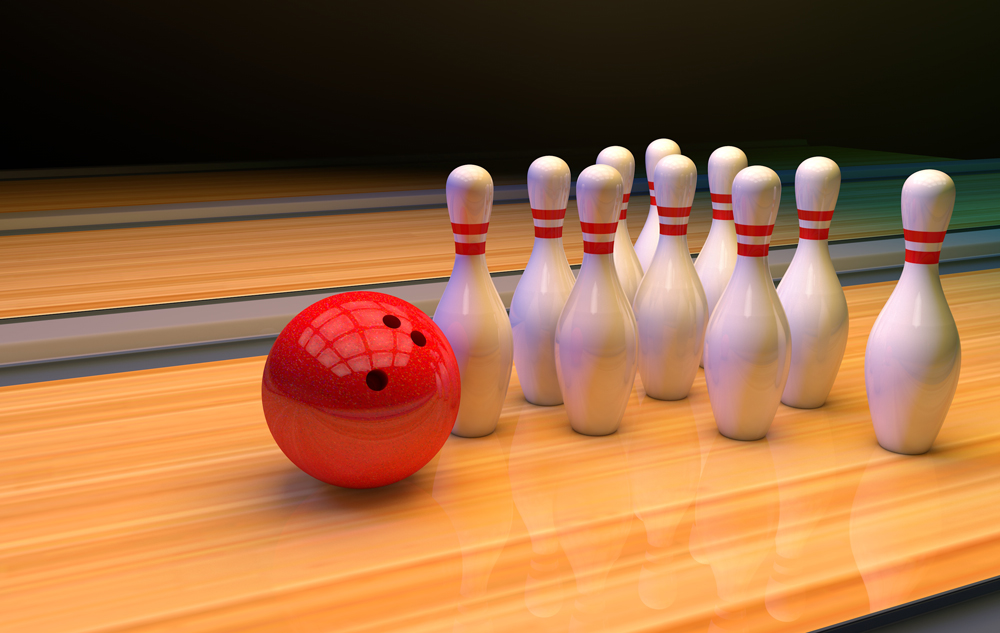Mini bowling alanı